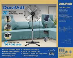 DURAVOLT 20AC/DC FAN DSF-203ACDC QUADRIPOD